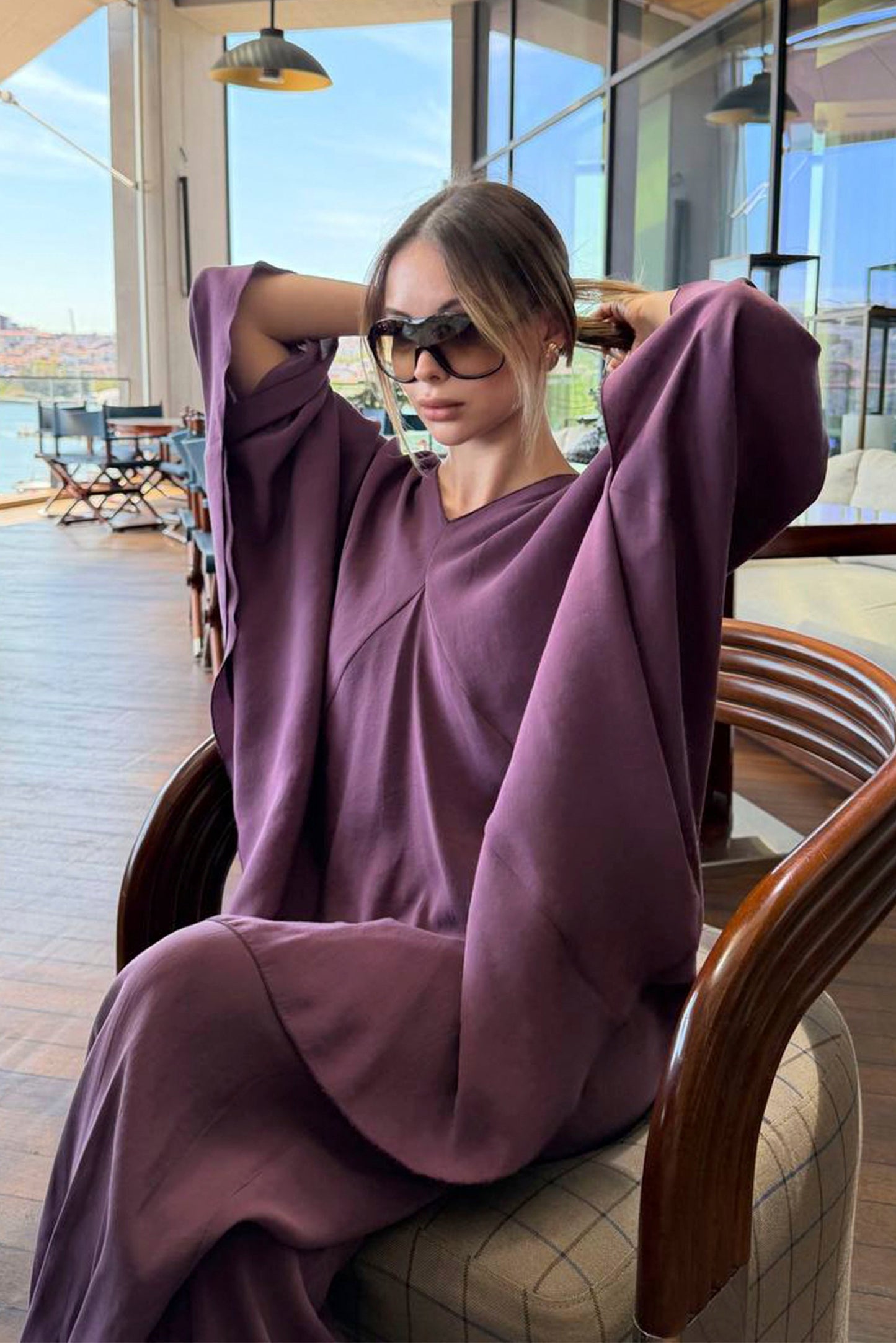 BLUZ PANTOLON TAKIM VİŞNE