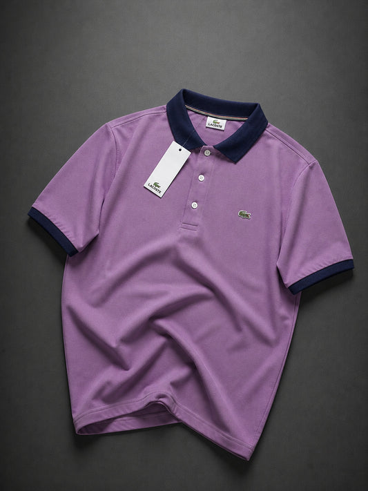 POLO YAKA LACOSTE MOR