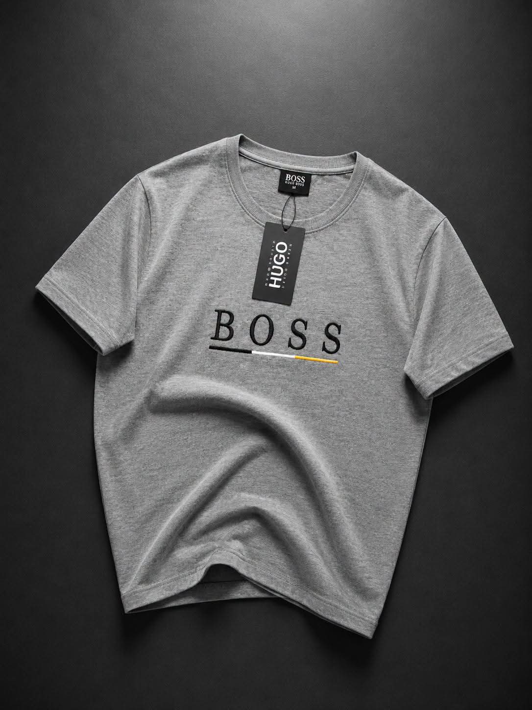 BOSS TİŞÖRT GRİ