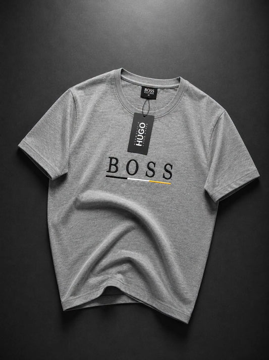 BOSS TİŞÖRT GRİ